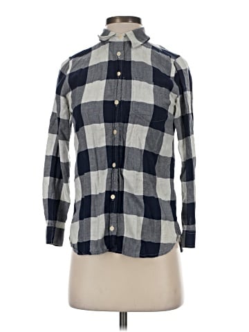 J.Crew 3/4 Sleeve Button-Down Shirt (view 1)