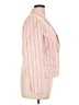 Apostrophe Stripes Pink Blazer Size 14 - photo 4