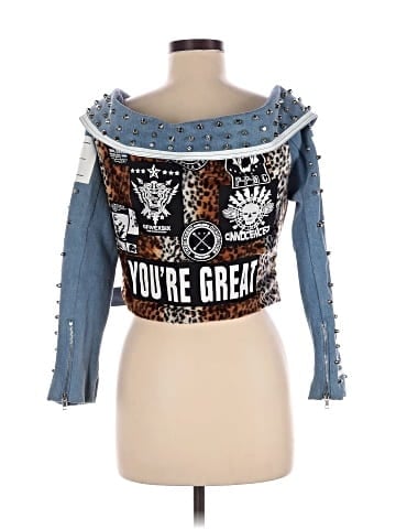 For HER nyc Denim Jacket (view 2)