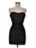 XXI Animal Print Black Cocktail Dress Size M - photo 1