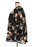 J for Justify 100% Polyester Floral Black 3/4 Sleeve Blouse Size 3X - photo 5