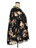 J for Justify 100% Polyester Floral Black 3/4 Sleeve Blouse Size 3X - photo 4