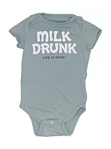 Life Is Good Short Sleeve Onesie (view 1)