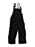 Unbranded 100% Rayon Black Snow Pants With Bib Size 130 cm / US 8 - photo 1