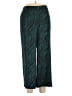 J.Crew 100% Polyester Animal Print Green Casual Pants Size 12 - photo 1