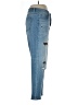 Inc Denim Animal Print Blue Jeans Size 10 - photo 4