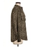 Ann Taylor Tweed Brown Long Sleeve Button-Down Shirt Size 6 - photo 4