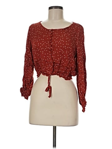 Olivaceous Long Sleeve Blouse (view 1)