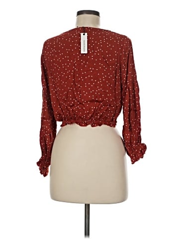 Olivaceous Long Sleeve Blouse (view 2)