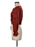 Olivaceous Burgundy Long Sleeve Blouse Size M - photo 5