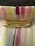 Bobbie Brooks 100% Polyester Stripes Pink Shorts Size M - photo 3