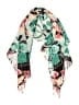Chico's 100% Polyester Tropical Green Scarf One size - photo 1