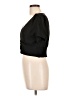 Haute Monde 100% Polyester Black Short Sleeve Top Size L - photo 5