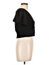 Haute Monde 100% Polyester Black Short Sleeve Top Size L - photo 4