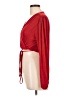 Cameo Red Long Sleeve Blouse Size L - photo 5