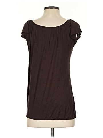 Wrapper Short Sleeve Top (view 2)