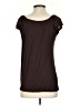Wrapper Brown Short Sleeve Top Size XS - photo 2