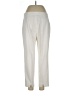 Piazza Sempione Solid Ivory Casual Pants Size L (estimated) - photo 2