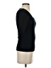Akris Punto Black 3/4 Sleeve Top Size 4 - photo 4