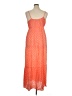 SO 100% Rayon Polka Dots Orange Casual Dress Size XL - photo 2