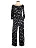 Mimi Chica 100% Rayon Black Jumpsuit Size L - photo 1