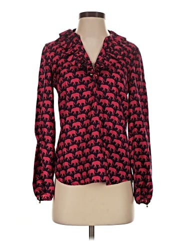 Elizabeth McKay Long Sleeve Silk Top (view 1)