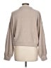 Bershka Solid Tan Turtleneck Sweater Size L - photo 2