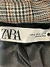 Zara Plaid Gray Blazer Size M - photo 6