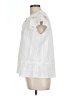 Knox Rose White Short Sleeve Blouse Size L - photo 5