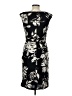 David Meister 100% Polyester Print Black Cocktail Dress Size 10 - photo 2