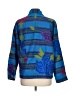 Chico's Design Print Blue Jacket Size Lg (2) - photo 2