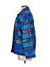 Chico's Design Print Blue Jacket Size Lg (2) - photo 5