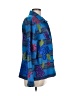 Chico's Design Print Blue Jacket Size Lg (2) - photo 4