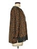 DR2 100% Polyester Brown 3/4 Sleeve Blouse Size L - photo 4