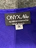 Onyx Nite Blue Sleeveless Blouse Size 1X - photo 7