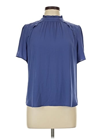 Ann Taylor Factory Short Sleeve Blouse (view 1)