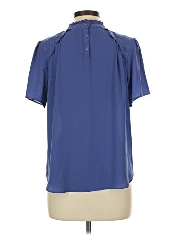 Ann Taylor Factory Short Sleeve Blouse (view 2)