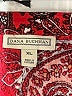 Dana Buchman 100% Polyester Paisley Red Sleeveless Blouse Size XL - photo 7
