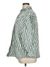 Old Navy Stripes Green Long Sleeve Blouse Size XL - photo 5