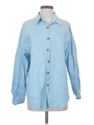 HOTOUCH Long Sleeve Button-Down Shirt (view 1)