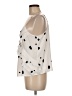 CAbi 100% Polyester Ivory Sleeveless Blouse Size M - photo 5