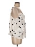 CAbi 100% Polyester Ivory Sleeveless Blouse Size M - photo 4