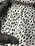 Massimo Dutti Animal Print Silver Long Sleeve Blouse Size 10 - photo 8