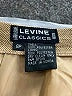 Larry Levine 100% Polyester Chevron-herringbone Tan Dress Pants Size 8 Petite - photo 7