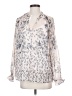 Lovestitch 100% Polyester Ivory Long Sleeve Blouse Size S - photo 1