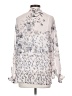 Lovestitch 100% Polyester Ivory Long Sleeve Blouse Size S - photo 2