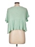 Alya Green Short Sleeve Top Size L - photo 2