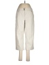Covington 100% Cotton Solid Ivory Casual Pants Size 6 - photo 1