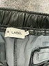 Label 100% Polyurethane Metallic Silver Casual Pants Size S - photo 7