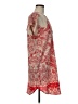 Joe Fresh 100% Polyester Paisley Red Casual Dress Size M - photo 4